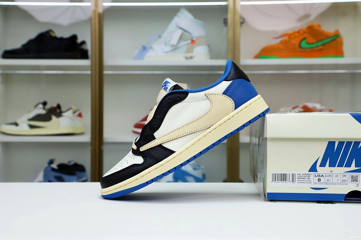 SCOTT X AIR DESIGN 1 FRAGMENT LOW JORDAN TRAVIS X 1125